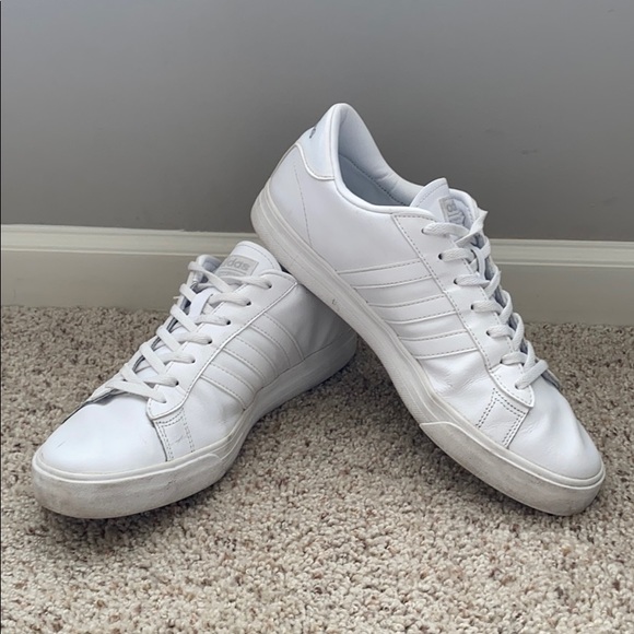 adidas leather sneakers mens